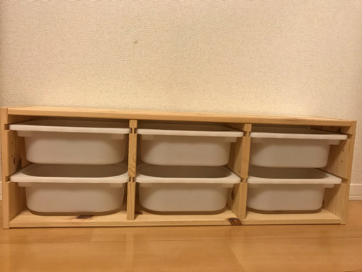 子供部屋用収納 IKEA TROFAST