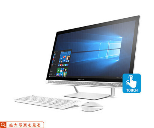 デスクトップパソコン HP Pavilion All-in-One