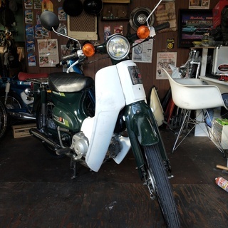 タイヤ新品☆スーパーカブ　C50　ホンダ　バイク★　愛知~全国発送！　近場送安　実働 車体　カブ　モンキー　ダックスの画像