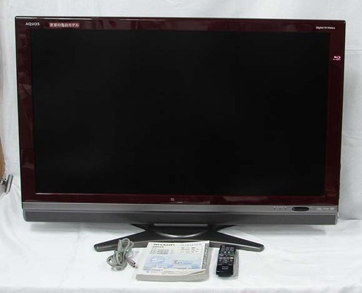 19N0104 B 値下げ!! １週間動作補償 札幌発 引取歓迎 SHARP/シャープ LC-40DX2 アクオス ブルーレイ録再可能40型液晶テレビ 2010年製 中古 動作確認済み