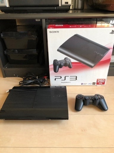 値下げ‼️プレステ3 ゲーム本体　ソフト5本付き