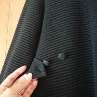 美品🍀Manna鹿の子編みニットコート 7号サイズ🍀の画像