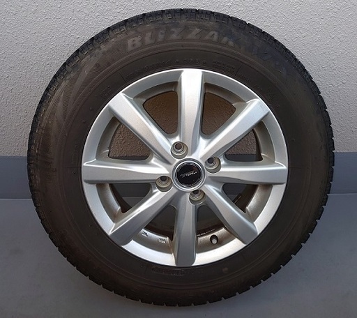 【値下げ】ブリジストン BLIZZAK REX 　アルミ＆スタッドレス４本セット