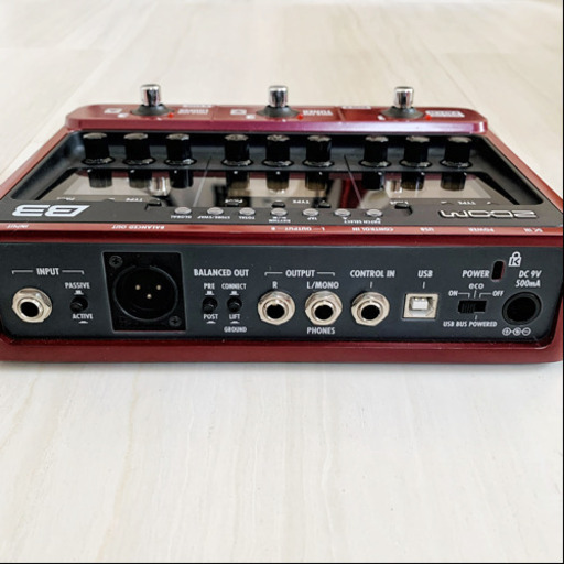 ZOOM B3 ベース用マルチエフェクター