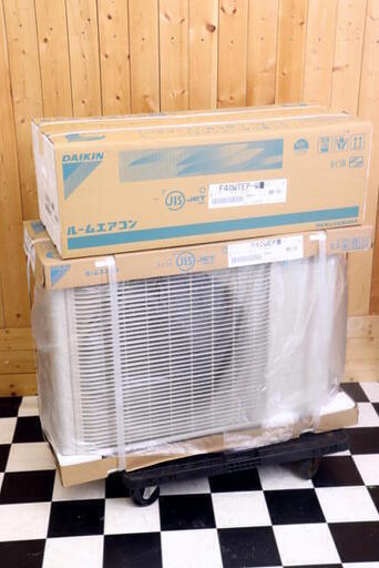 2019年製 新品/未使用 ダイキン ルームエアコン 室内機＋室外機 F40WTEP-W/R40WEP 4.0kw 14畳用