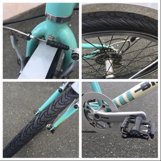 ビアンキPISA fizik サイズ430mm Bianchiミニベロ ビアンキPISA fizik サイズ430mm Bianchiミニベロ