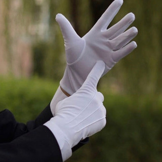 ウェディング 新郎用グローブ タキシードグローブの画像