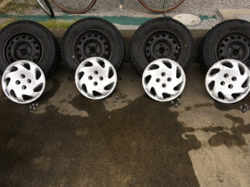 スタッドレスタイヤ185/70R14。4本セット