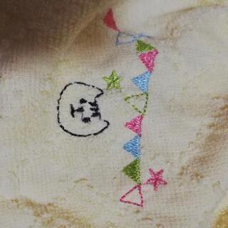 ボタンで留めるタイプのタオル２枚セットの画像