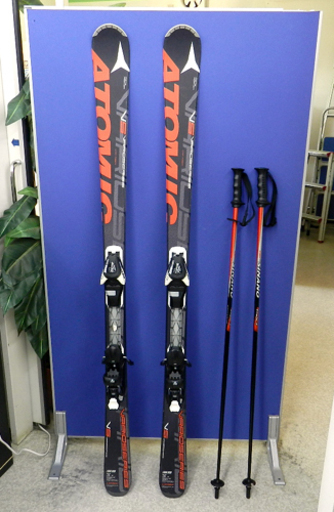 ATOMIC/アトミック VARIO SERIES PISTE ROCKER 159cm スキー 3点セット ☆ PayPay(ペイペイ)決済可能 ☆ 札幌市 北区 屯田