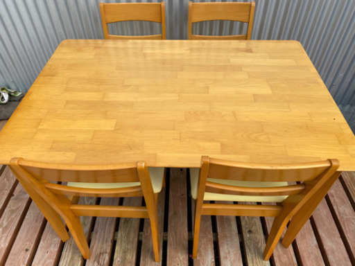 ダイニングテーブルセット★訳あり値下げ中★