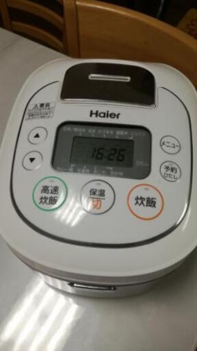 ハイアール　マイコンジャー炊飯器