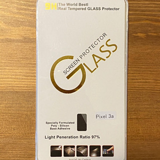 Pixel3a用　ガラスフィルム