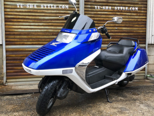 フュージョンX 実動！セル1発！現役車輌！低走行28999km！純正ブルーカラー