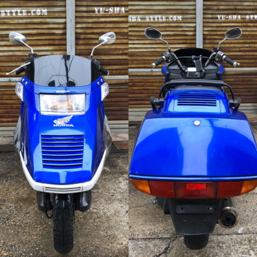 フュージョンX 実動！セル1発！現役車輌！低走行28999km！純正ブルーカラー