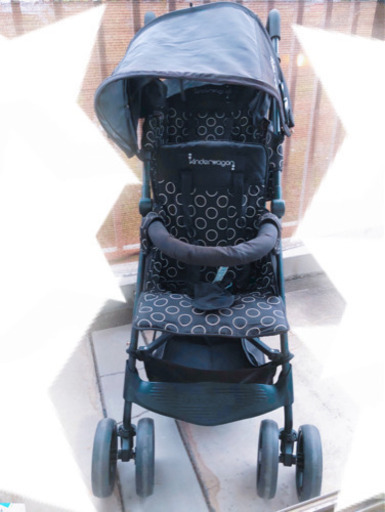 2人乗りベビーカー 日本育児 DUOシティHOP[ブラック]　 キンダーワゴン