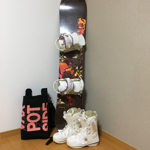 スノーボード スノボー ボード 板 ブーツ セット ボードカバー スノボ