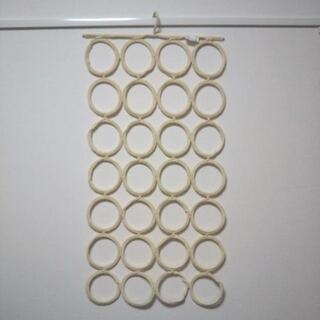 【美品】IKEA/KOMPLENT マルチユースハンガー_クリーム