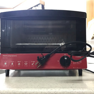 ☆あげます☆ジャンク 日立製オーブントースター