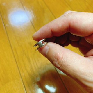 ★決まりました★■定価2万6000円程度 【GUCCI】インターロッキングGオープンリング9号（美品）の画像