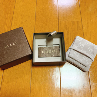★決まりました★■定価2万6000円程度 【GUCCI】インターロッキングGオープンリング9号（美品）の画像