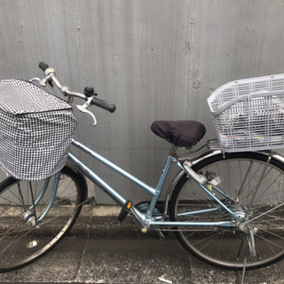 中古  ブリジストン自転車  ギア付きの画像