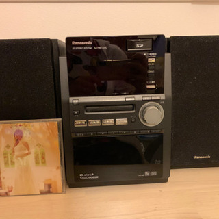 Panasonic CDコンポ　MDコンポの画像