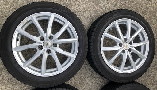 スタッドレスタイヤ　アルミ付き　175/60ｒ16　ヨコハマ　現行ラクティスなど