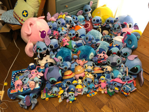 スティッチのぬいぐるみ100体