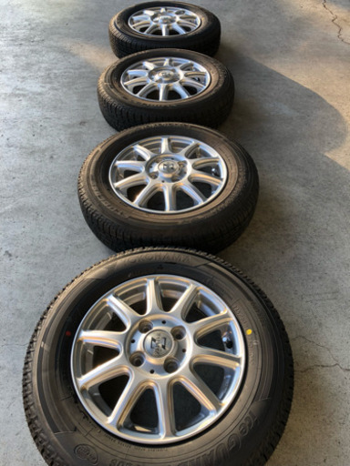 145/80R13    軽自動車用 アルミホイール付 冬タイヤセット