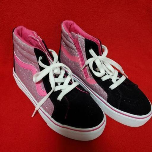 ★VANS 女児　23cm ハイカットスニーカー