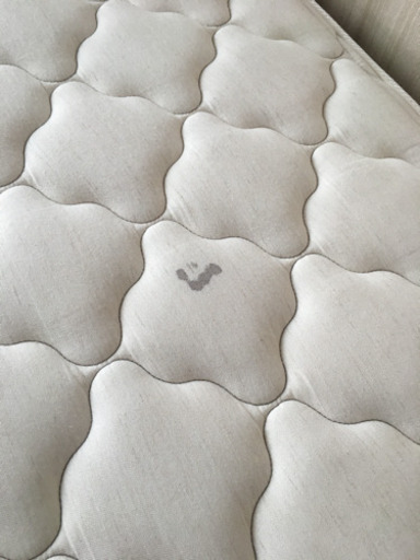 【引き取り者決定】 FranceBed ダブルベッドサイズ　1400×1900×240㎜