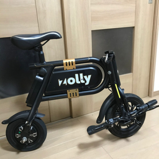 電動 バイク 自転車 折りたたみ LEDライト ディスクブレーキ