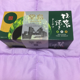 抹茶風味のベイクドドーナツ