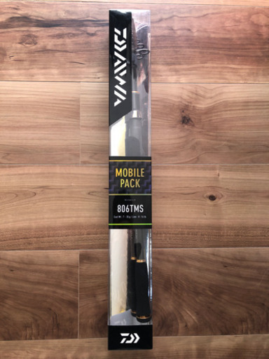 【未使用】釣り用 ロッド ダイワ モバイルパック 806TMS
