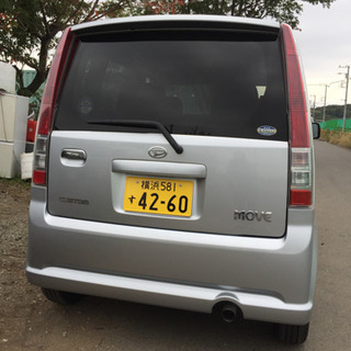 コミコミ11万円、走行4万キロ、ムーブ カスタム、車検あり、下取り可の画像