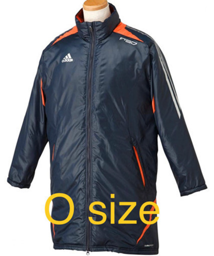 ベンチコート　ウォーマージャケット　adidas
