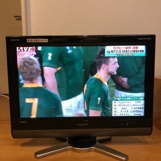液晶テレビ　シャープ　アクオス　26インチ　実働品