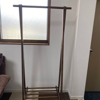 ハンガーラック　ニトリの画像