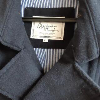 紺　コート　XXL 　あげますの画像