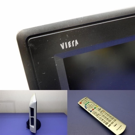 Panasonic　液晶テレビ　 TH-L19C2-K　VIErA ビエア　2010年製　19インチ　チタンブラック　リビング　住まい　ワンルーム