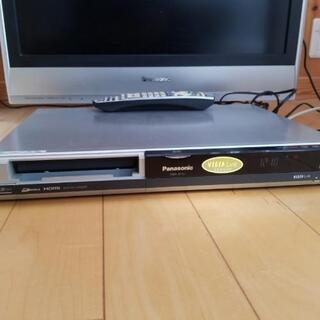 パナソニック26インチテレビ➕ハードディスクの画像
