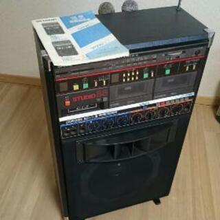 カラオケアンプあげます(8トラックテープ再生確認しました)