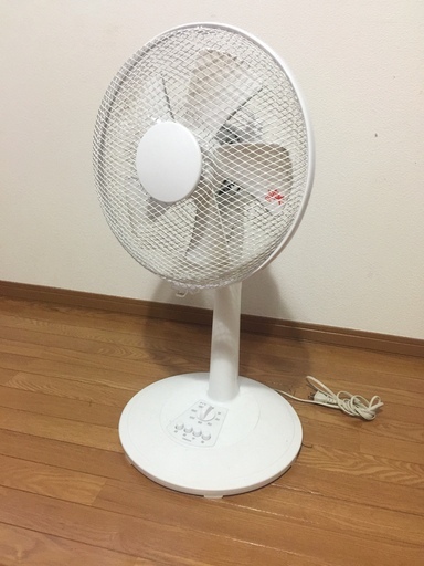 【引き取り限定】1シーズンのみ使用 扇風機 箱付き 新品同様 格安