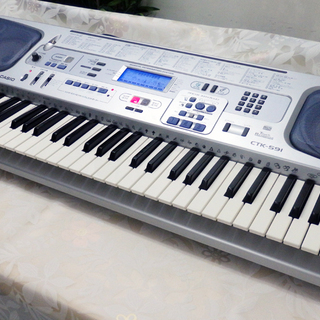 CASIO 電子キーボード CTK-591 カシオ 目立った傷や...