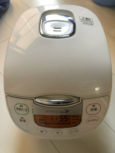 炊飯器、電子レンジ 2点セット