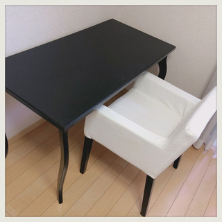 値下【IKEA】テーブル・イスの画像