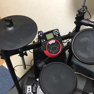 電子ドラムMEDELI DD512J+専用ドラムパッド&専用シンバルパッドセット+専用ツインペダル+椅子+ヘッドホン+アンプMEDELI AP30【引取限定】の画像