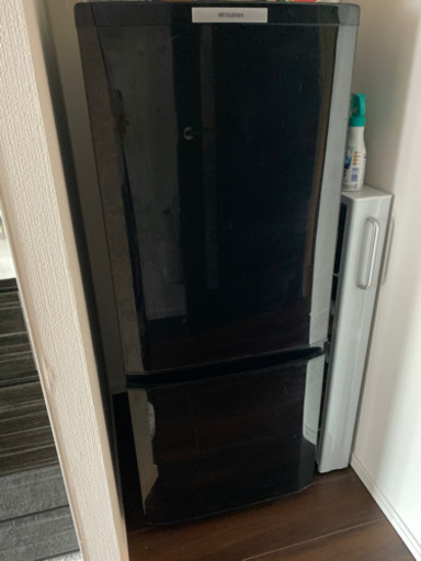 三菱電機冷蔵庫黒一人暮らし用【受付終了】