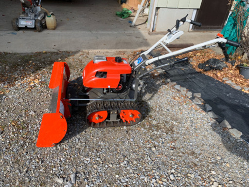 自走式　雪かき機